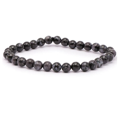 Gabbro Madagascar A+ bracelet (mystical Merlinite) 5-6mm balls