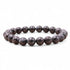Bracelet Gabbro Madagascar A+ (Merlinite mystique) boules 7 - 8mm - La Boite à Cailloux