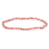 Bracelet grenat rhodolite Tanzanie A+ (perles facettées 3mm) - La Boite à Cailloux
