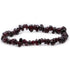 Bracelet grenat rouge almandin Pakistan A (perles baroques) - La Boite à Cailloux