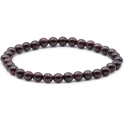 Almandine red garnet bracelet from Pakistan AA (beads (5-6mm))