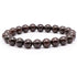 Bracelet grenat rouge almandin Pakistan AA (boules 7 - 8mm) - La Boite à Cailloux