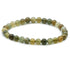 Bracelet grenat vert Grossulaire Mali A+ (boules 5 - 6mm) - La Boite à Cailloux
