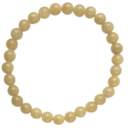 Bracelet héliodore Pakistan A boules 5 - 6mm - La Boite à Cailloux