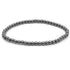 Bracelet Hématite Chine A (boules de 3 - 4mm) - La Boite à Cailloux