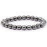 Bracelet Hématite Chine A (boules de 7 - 8mm) - La Boite à Cailloux