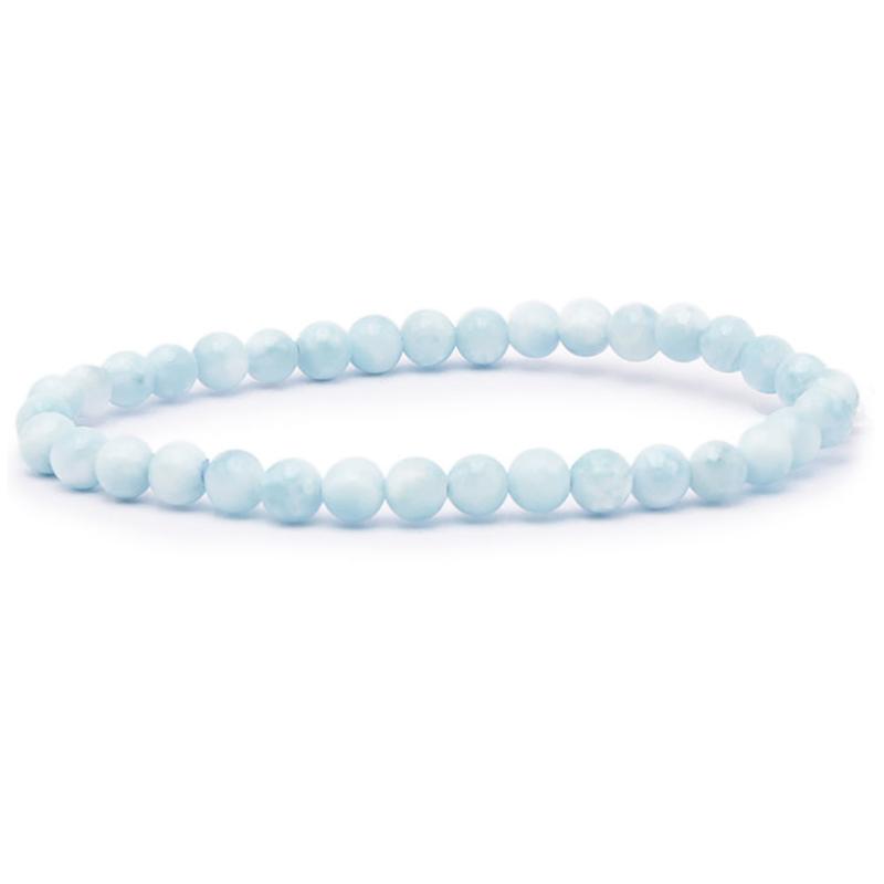 Bracelet hémimorphite Etats - Unis AA (boules 5 - 6mm) - La Boite à Cailloux