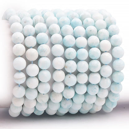 Bracelet hémimorphite Etats - Unis AA (boules 7 - 8mm) - La Boite à Cailloux