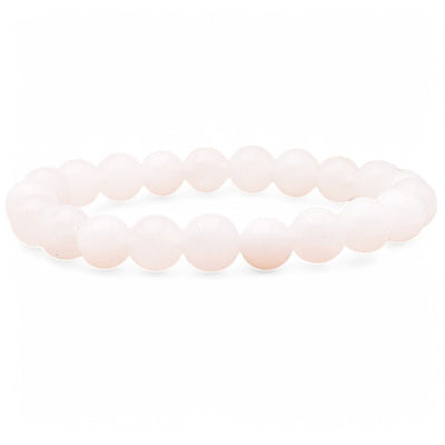 Chinese white jade bracelet A (baroque pearls)