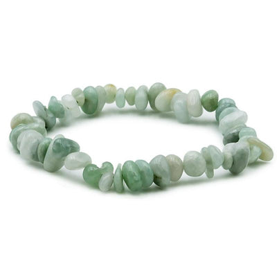 Burmese jade bracelet A (baroque beads)