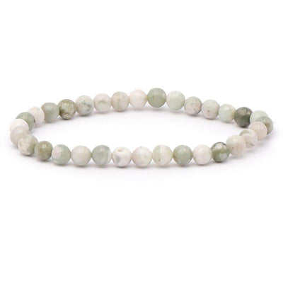 Hetian jade bracelet China A (5-6mm balls)