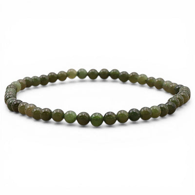 Canadá Una pulsera de jade nefrita (bolas de 3-4 mm)