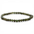 Bracelet jade néphrite Canada AA (boules 3 - 4mm) - La Boite à Cailloux