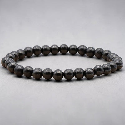 Bracciale in giaietto Mongolia A (sfere 5-6mm)