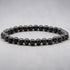 Bracelet jais Mongolie A (boules 5-6mm) - La Boite à Cailloux