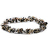 Bracelet jaspe dalmatien Mexique A (perles baroques) - La Boite à Cailloux