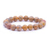 Bracelet jaspe léopard Brésil A+ (boules 10mm) - La Boite à Cailloux