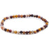 Bracelet jaspe mokaite Australie A (boules 3 - 4mm) - La Boite à Cailloux