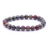 Bracelet jaspe sang de dragon Brésil A+ (boules 7 - 8mm) - La Boite à Cailloux