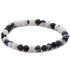 Bracelet jaspe zèbre Brésil A (boules 5 - 6mm) - La Boite à Cailloux