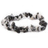 Bracelet jaspe zèbre Brésil A (perles baroques) - La Boite à Cailloux