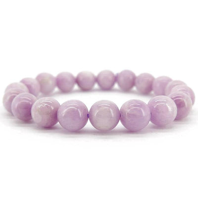 Bracelet kunzite Brésil A+ (boules 10mm)