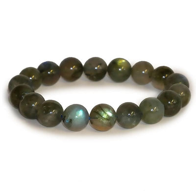 Labradorite bracelet Madagascar AA (11-12mm balls)