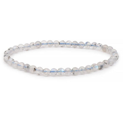 Bracelet labradorite Madagascar AA+ (boules 4,5 - 5.5mm) - La Boite à Cailloux