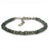 Bracelet labradorite Madagascar AA perles rondes argent 925 - La Boite à Cailloux