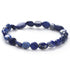 Bracelet lapis lazuli Afghanistan A (grains 5 - 7mm) - La Boite à Cailloux