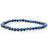 Bracelet lapis lazuli Afghanistan A (perles facettées 3 - 4mm) - La Boite à Cailloux