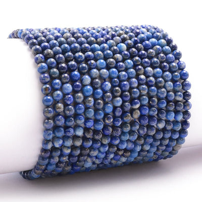 Lapis lazuli bracelet Afghanistan AA (3-4mm balls)