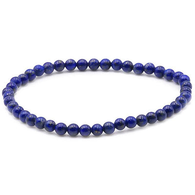 Lapis lazuli bracelet Afghanistan AA (3-4mm balls)