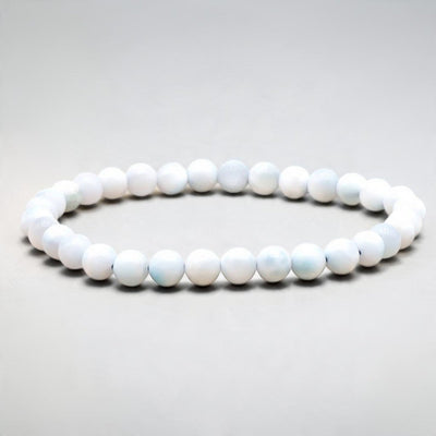 Bracciale in larimar Repubblica Dominicana A (sfere 5-6mm)