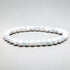 Bracelet larimar République Dominicaine A (boules 5-6mm) - La Boite à Cailloux