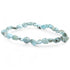 Bracelet larimar République Dominicaine A (grains 5 - 7mm) - La Boite à Cailloux