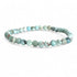 Bracelet larimar République Dominicaine AA (boules 3 - 4mm) - La Boite à Cailloux