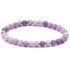 Bracelet lépidolite Madagascar A+ (boules 5 - 6mm) - La Boite à Cailloux