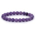 Bracelet lépidolite Madagascar AA (boules 7 - 8mm) - La Boite à Cailloux
