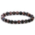 Bracelet libérite bleue Afrique du Sud AB (boules 7 - 8mm) - La Boite à Cailloux