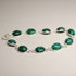 Bracelet malachite Congo AA argent 925 - La Boite à Cailloux