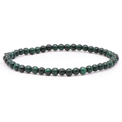 Pulsera Malaquita Congo AA (bolas 3-4mm)
