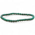 Bracelet malachite Congo AA (perles facettées 3 - 4mm) - La Boite à Cailloux