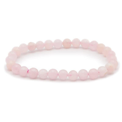 Pulsera Morganita (berilo rosa) Brasil bolas AA 5-6mm
