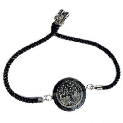 Bracelet obsidienne dorée Mexique AA (arbre de vie)
