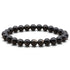 Bracelet obsidienne dorée Mexique AA (boules 7-8mm) - La Boite à Cailloux