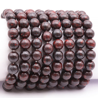 Bracelet oeil de fer Afrique du Sud  AA (boules 10mm)