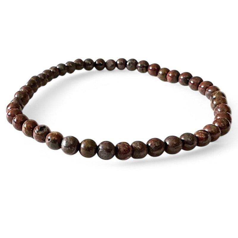 Bracelet oeil de fer Afrique du Sud AA (boules 3 - 4mm) - La Boite à Cailloux