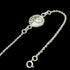 Bracelet Oeil de Sainte Lucie (demi lune) argent 925 - La Boite à Cailloux