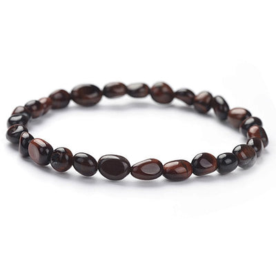 Pulsera ojo de buey Sudáfrica A (granos 5-7mm)